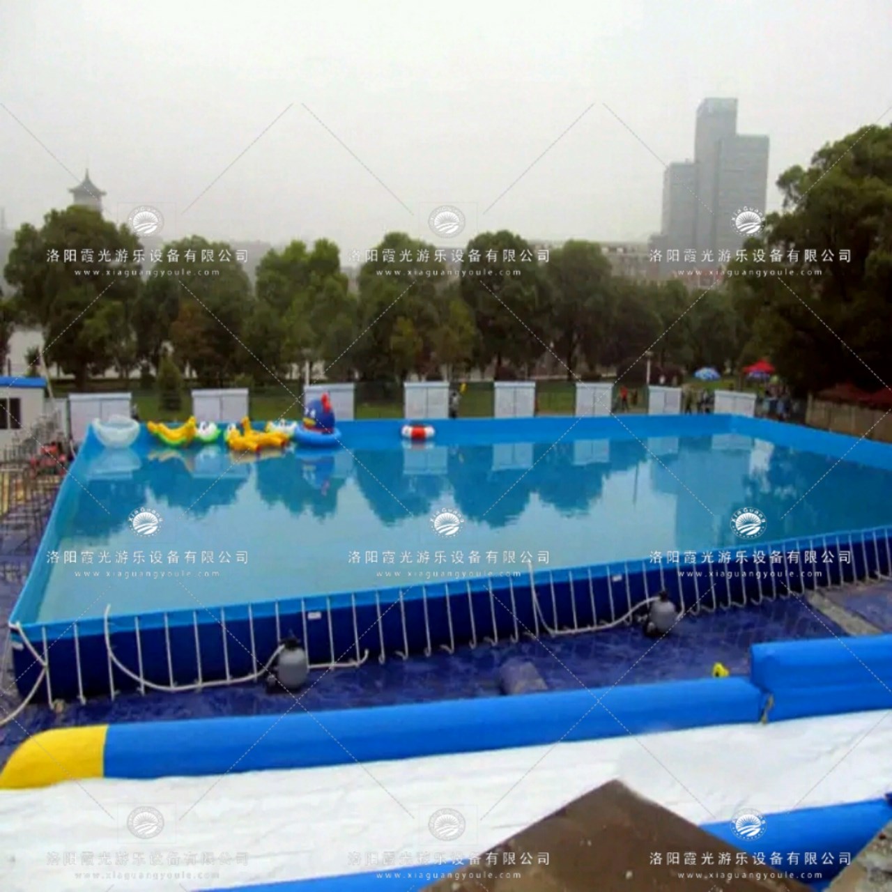 西安支架游泳池